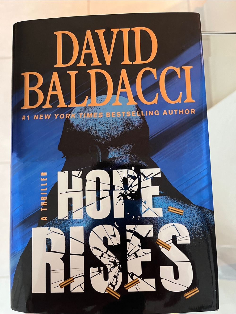 David Baldacci "Home Rules" Hardcover Thriller - Blue & Black Cover